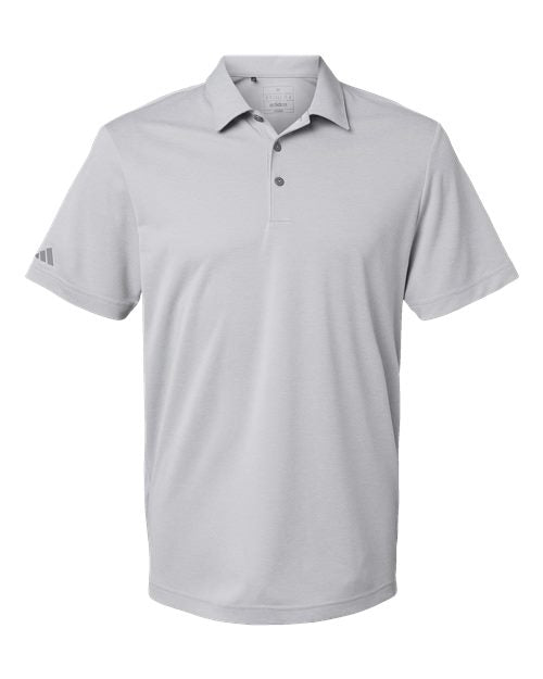MEN'S ADIDAS HEATHERED POLO - A582 - SFL TRUCKING - EMB