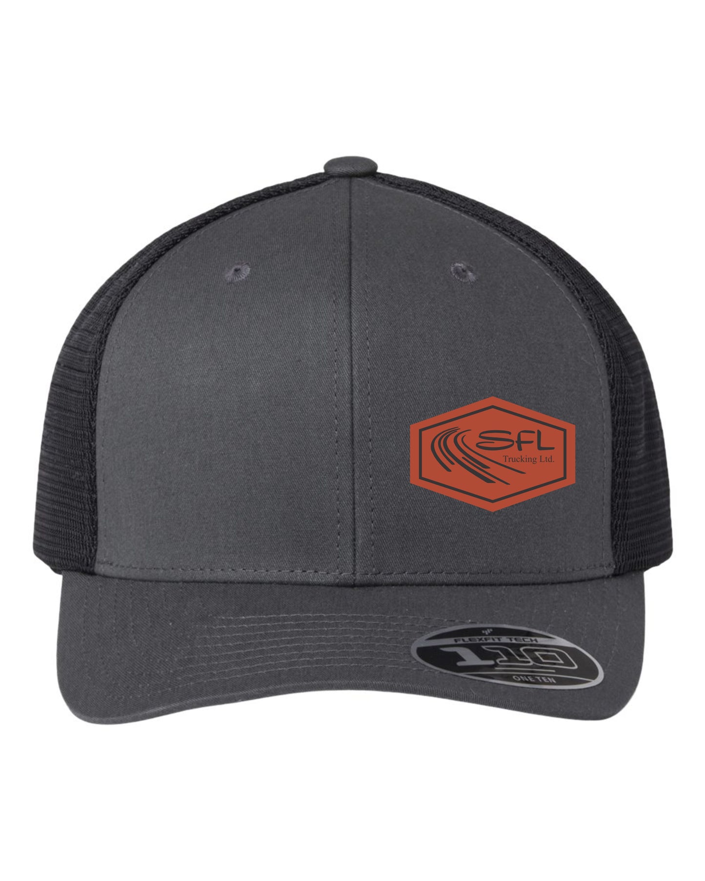 FLEXFIT MESH BACK HAT - 110M - SFL TRUCKING - PATCH