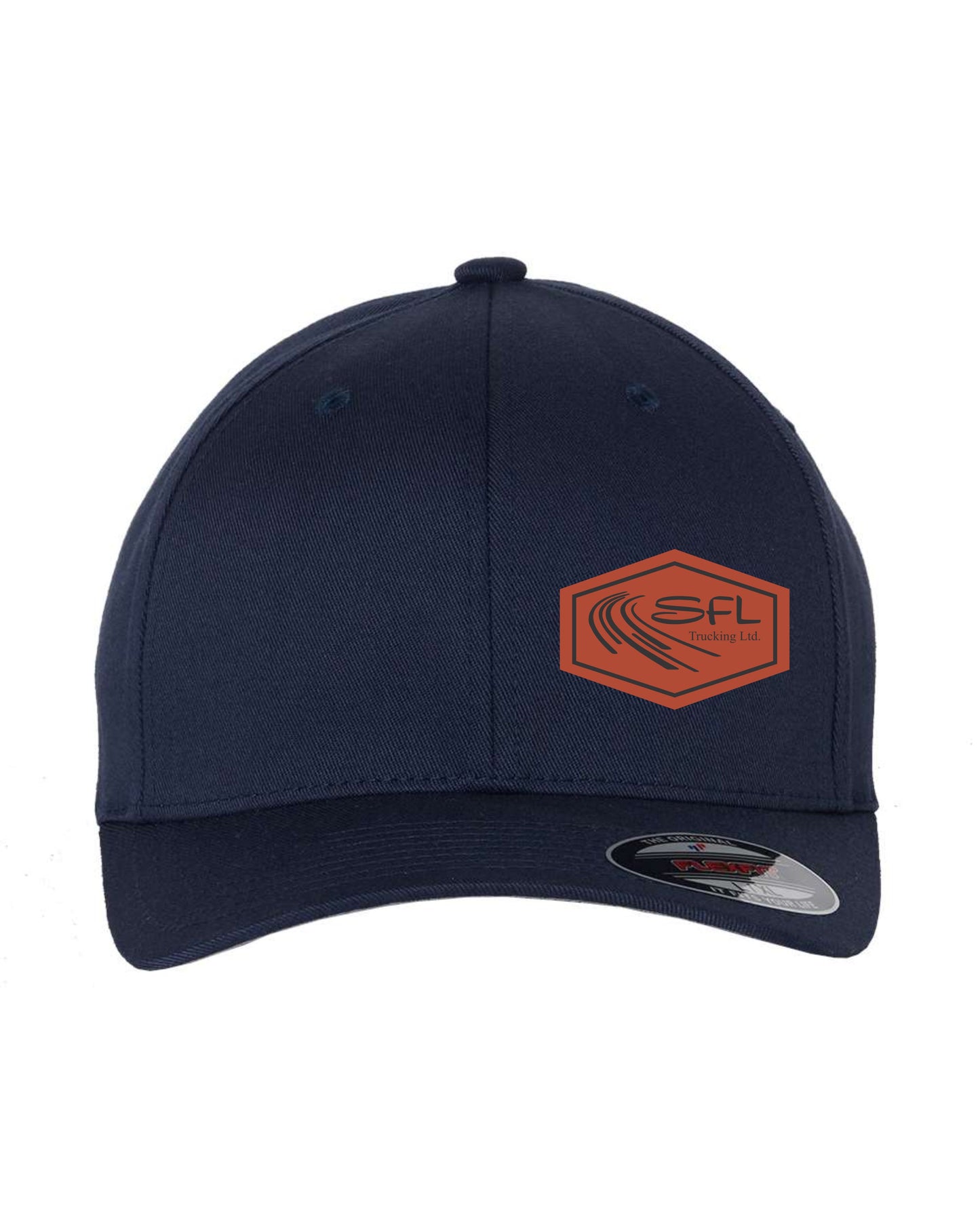 FLEXFIT CURVE BRIM HAT - 6277 - SFL TRUCKING - PATCH
