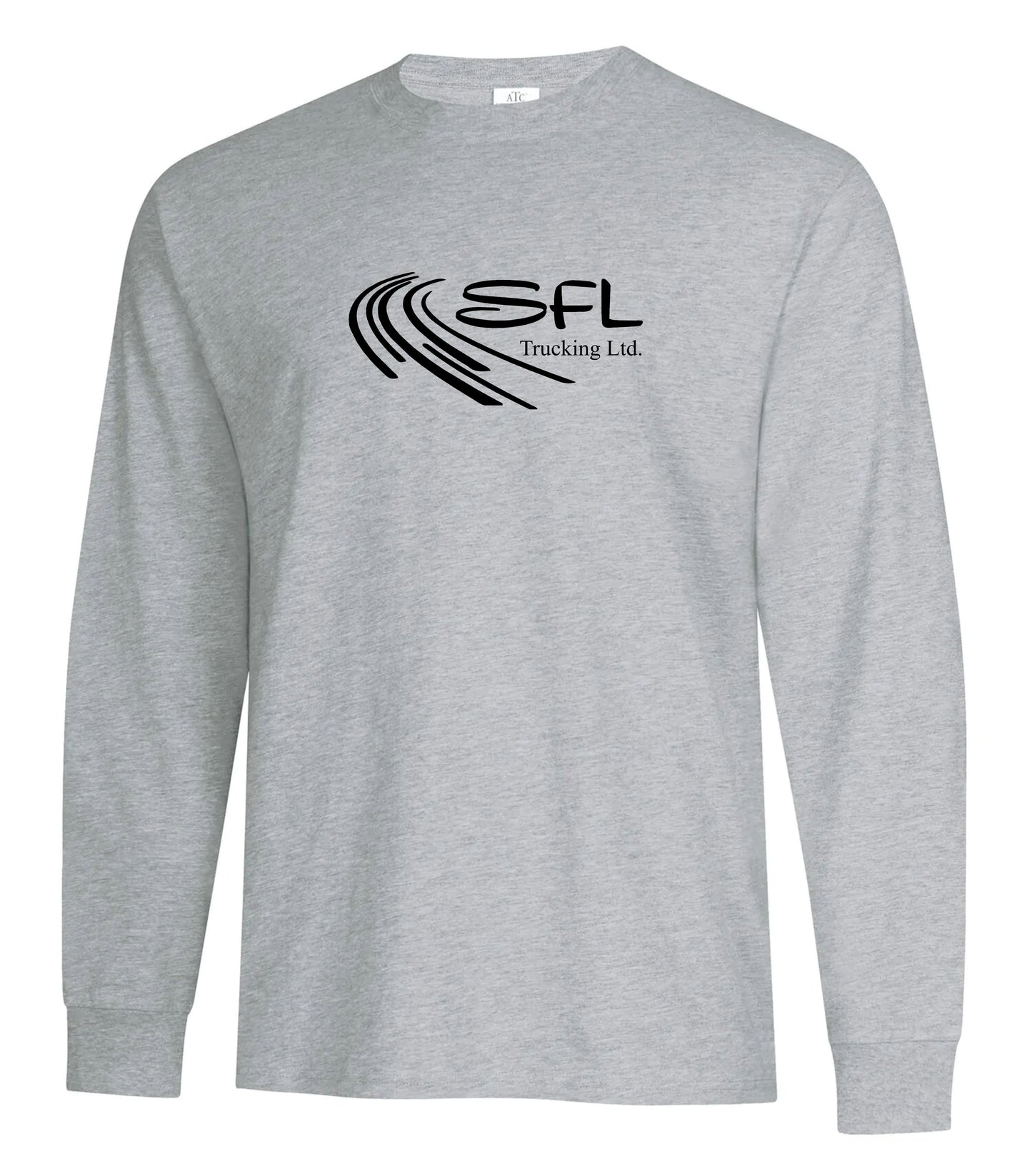 COTTON LONG SLEEVE T-SHRIT - ATC2015 - UNISEX - SFL TRUCKING LOGO - HP