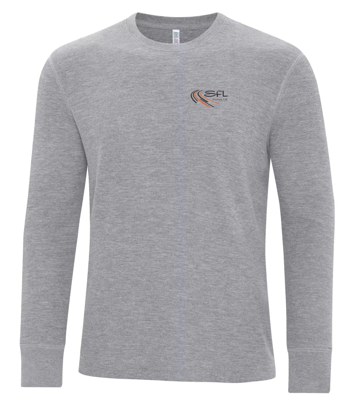 VINTAGE THERMAL LONG SLEEVE - ATC8065 - UNISEX - SFL TRUCKING LOGO - EMB