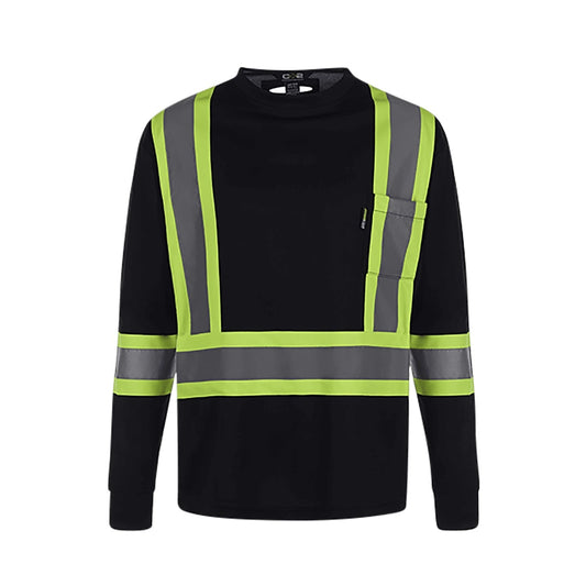LS LOOKOUT HI-VIS T-SHIRT - S05970 - STRUC TRUSS/FORMA STEEL LOGO - HP