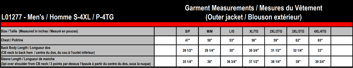 HI-VIS 3in1 BOMBER JACKET - L01277 - MEN'S - STRUC. TRUSS/FORMA STEEL LOGO - EMB