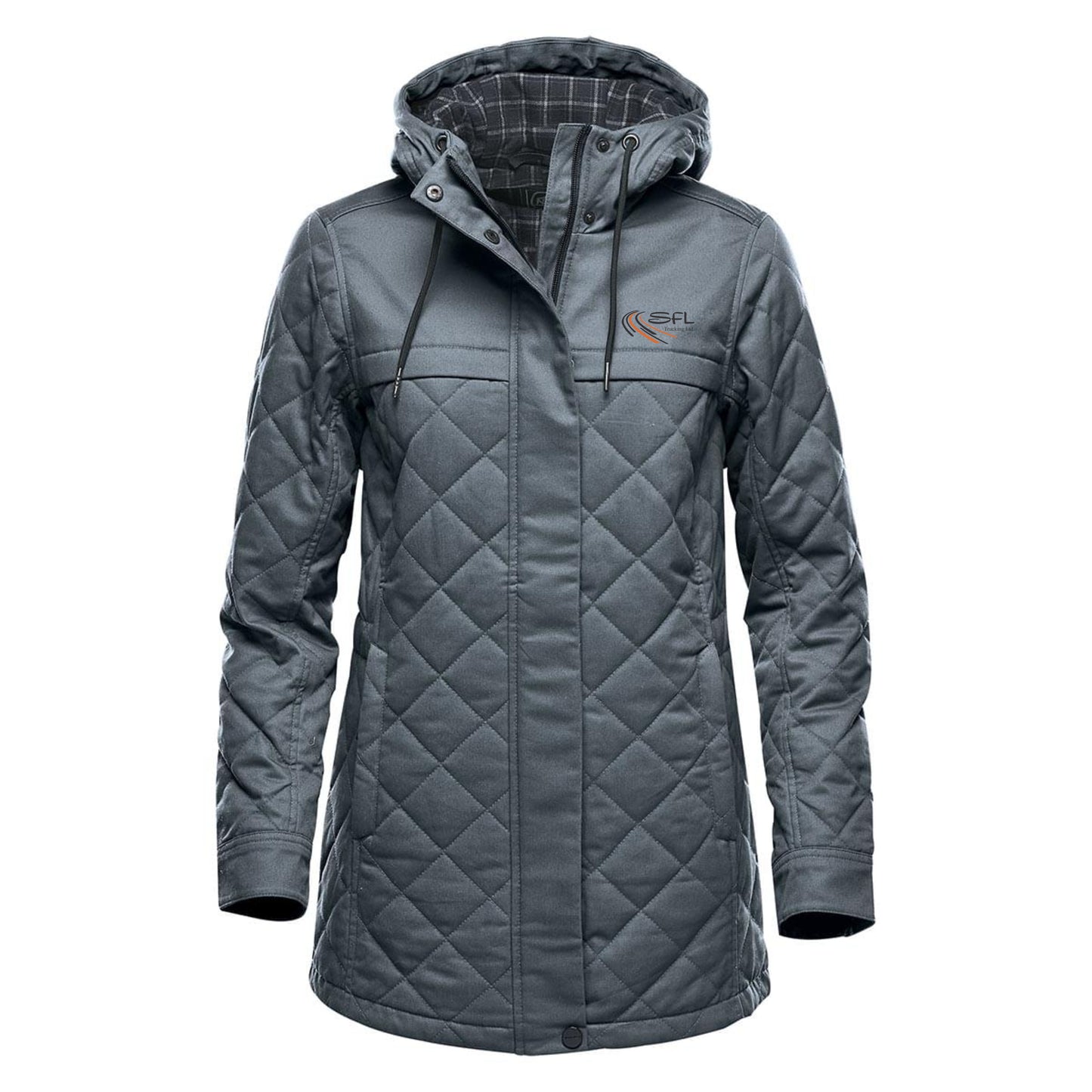 WOMEN'S BUSHWICK QUILTED JACKET - BXQ-1W - SFL TRUCKING - EMB or PATCH