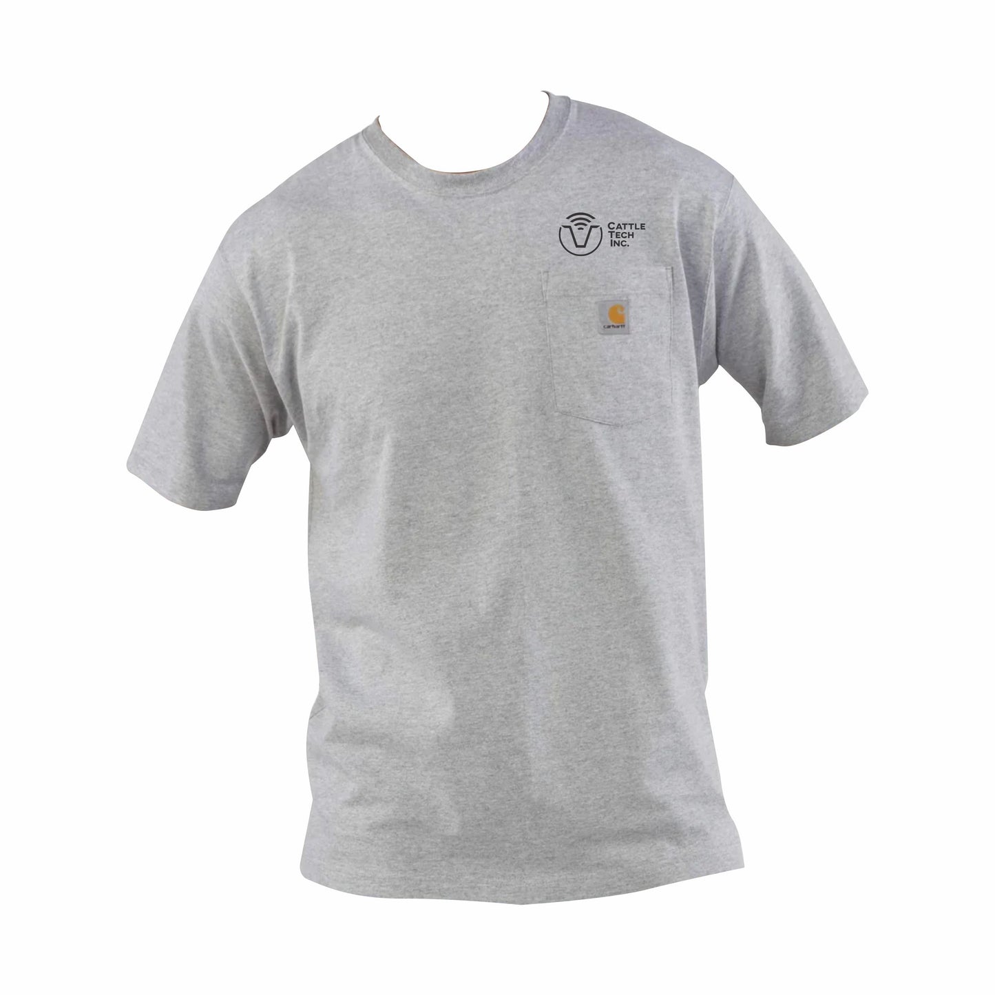 CARHARTT SHORT SLEEVE POCKET TSHIRT - K87 - CATTLE TECH INC. - HP