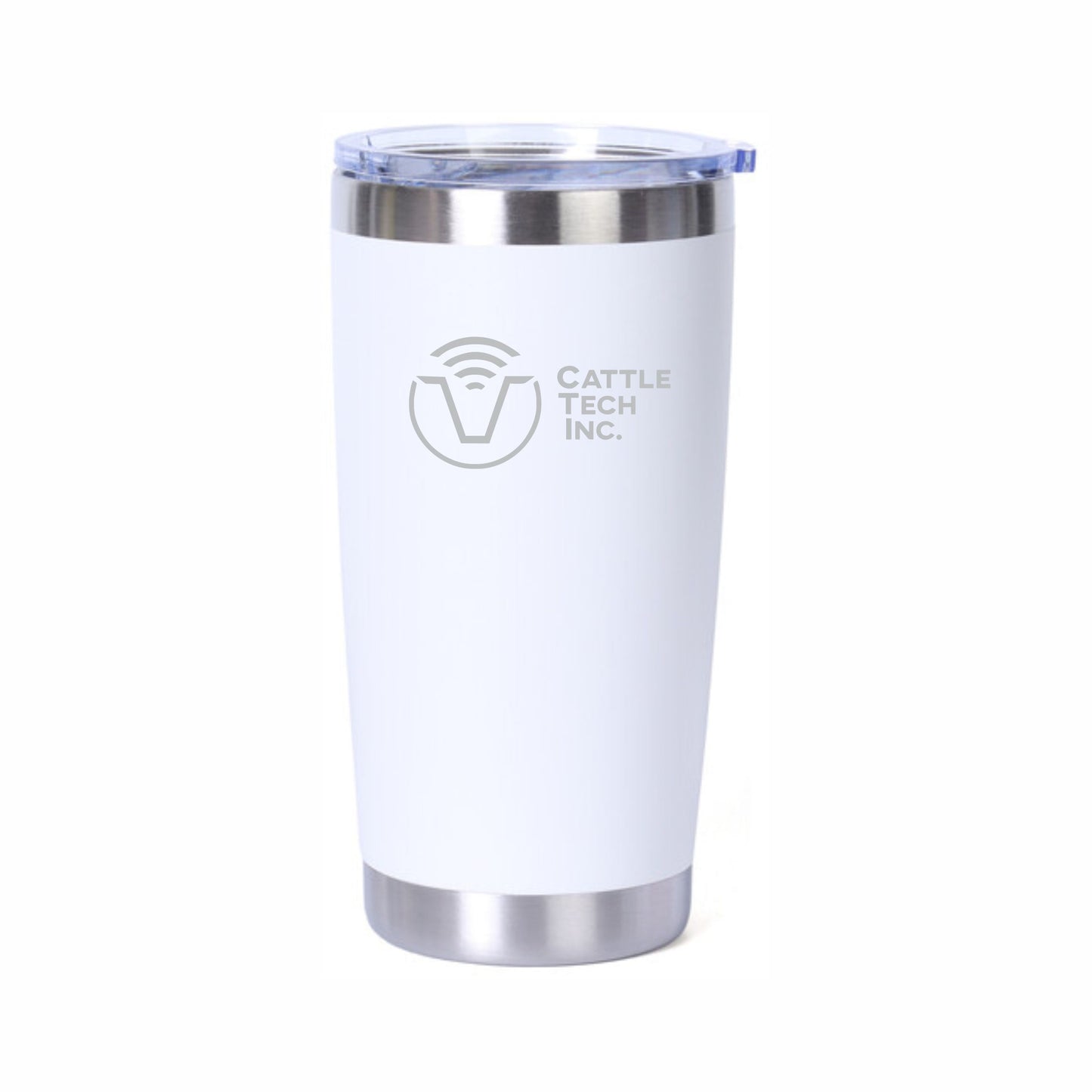 20oz. TRAVEL MUG - CATTLE TECH INC. - LASER ENGRAVE