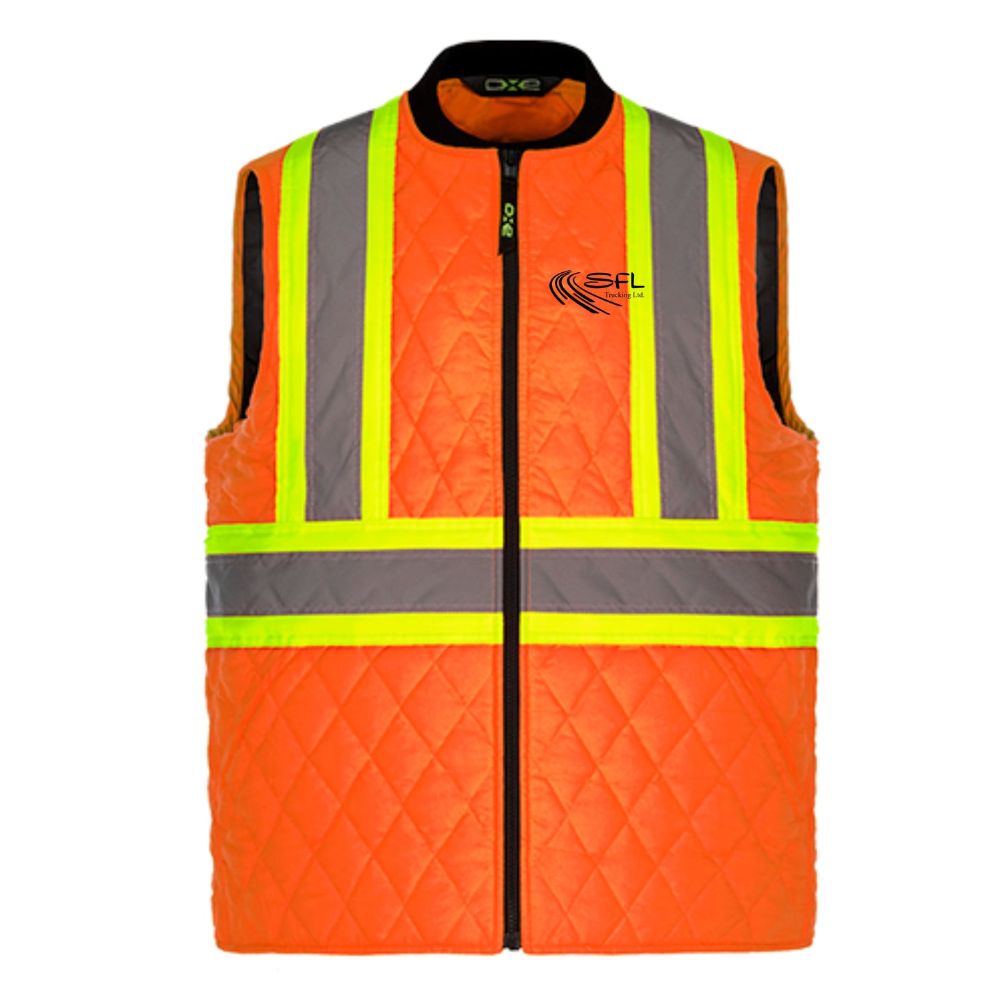 MACK HI-VIS QUILTED VEST - L01225 - SFL TRUCKING - EMB