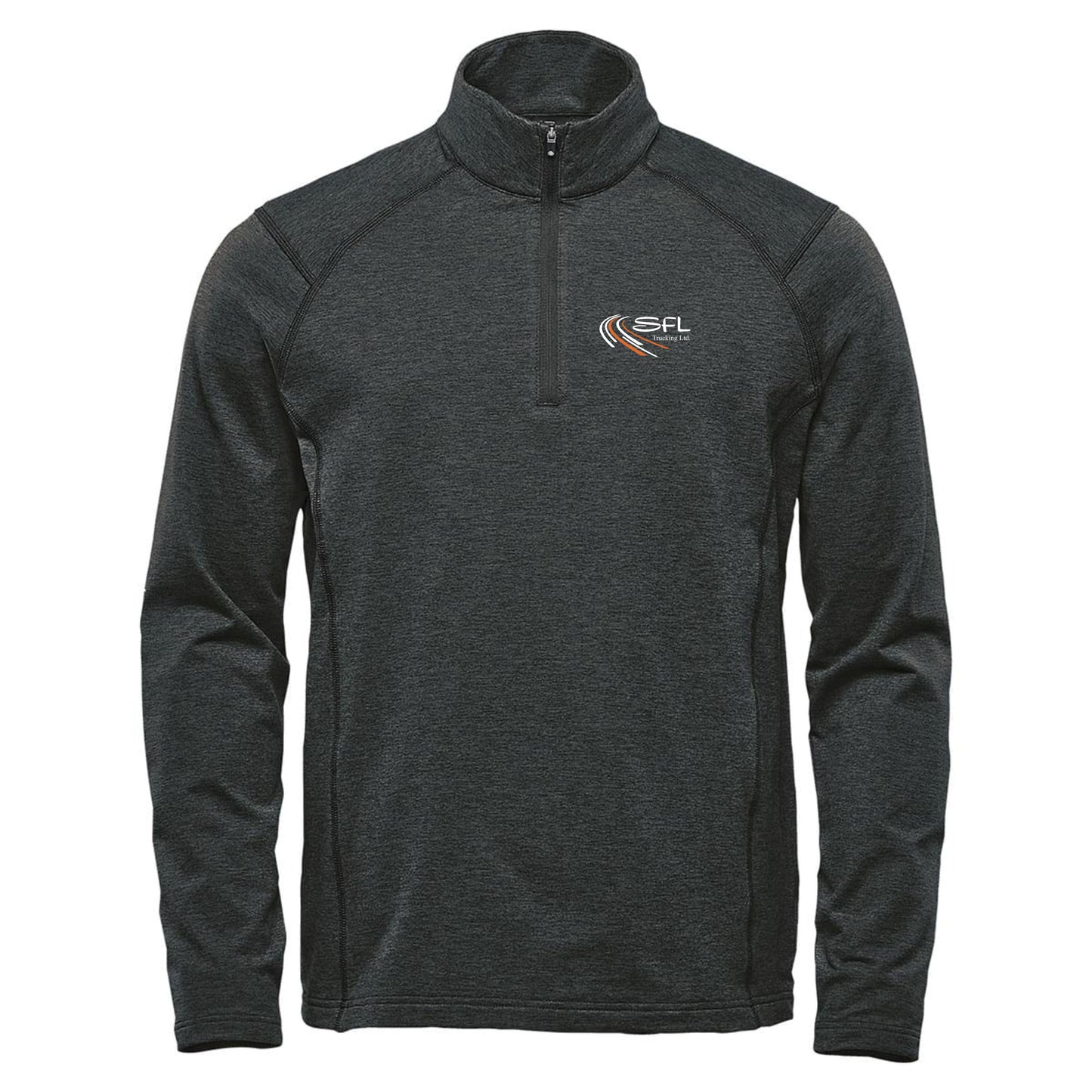 MEN'S TREELINE PERFORMANCE 1/4 ZIP PULLOVER - HTZ-2 - SFL TRUCKING LOGO - EMB