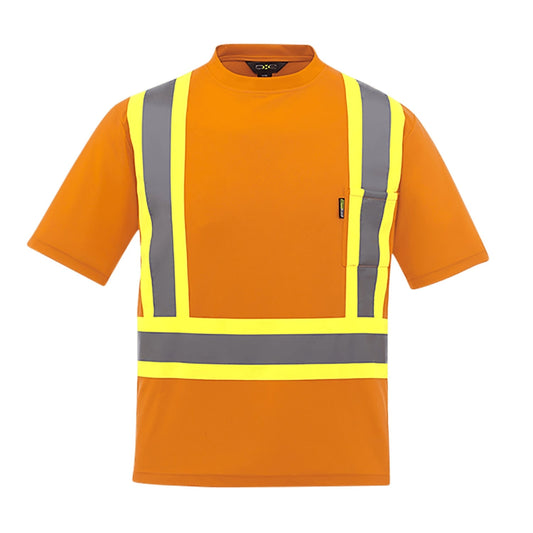 SS WATCHMAN HI-VIS T-SHIRT - S05960 - ADULT - STRUC TRUSS/FORMA STEEL LOGO - HP