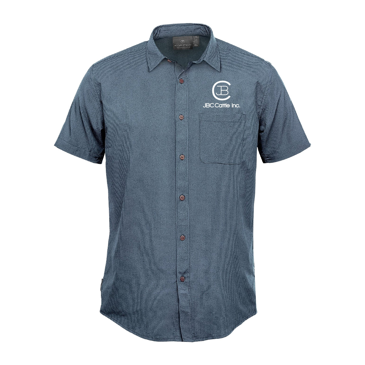 MENS AZORES QUICK DRY SHIRT - QRT-1 - JBC CATTLE INC. - EMB