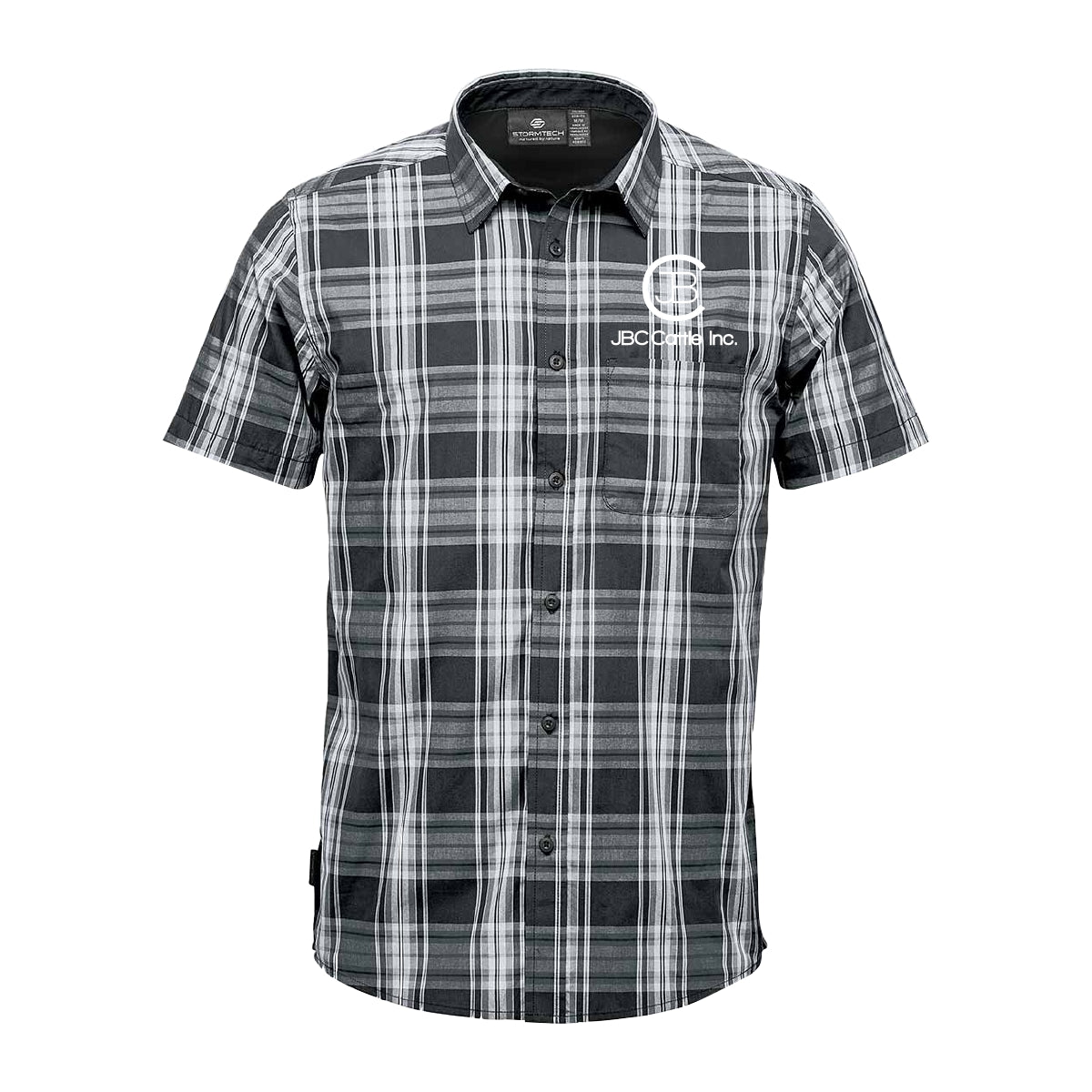 MEN'S DAKOTA SHORT SLEEVE SHIRT - SFV-1 - JBC CATTLE INC. - EMB