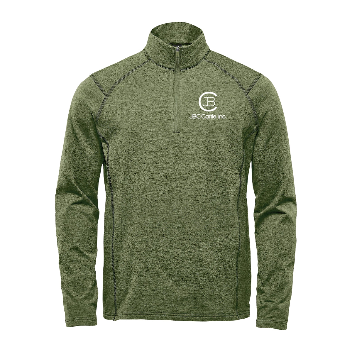 MEN'S TREELINE PERFORMANCE 1/4 ZIP PULLOVER - HTZ-2 - JBC CATTLE INC. - EMB