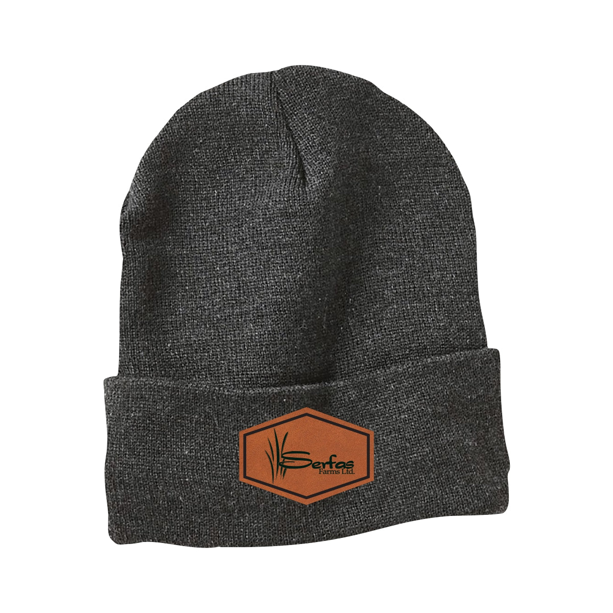 SHERPA LINED CUFFED BEANIE - SP12SL - SERFAS FARMS - PATCH