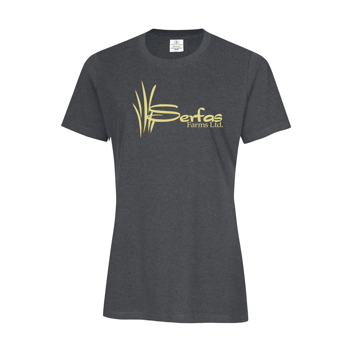 LADIES' RING SPUN COTTON T-SHIRT - ATC2000L - SERFAS FARMS - HP