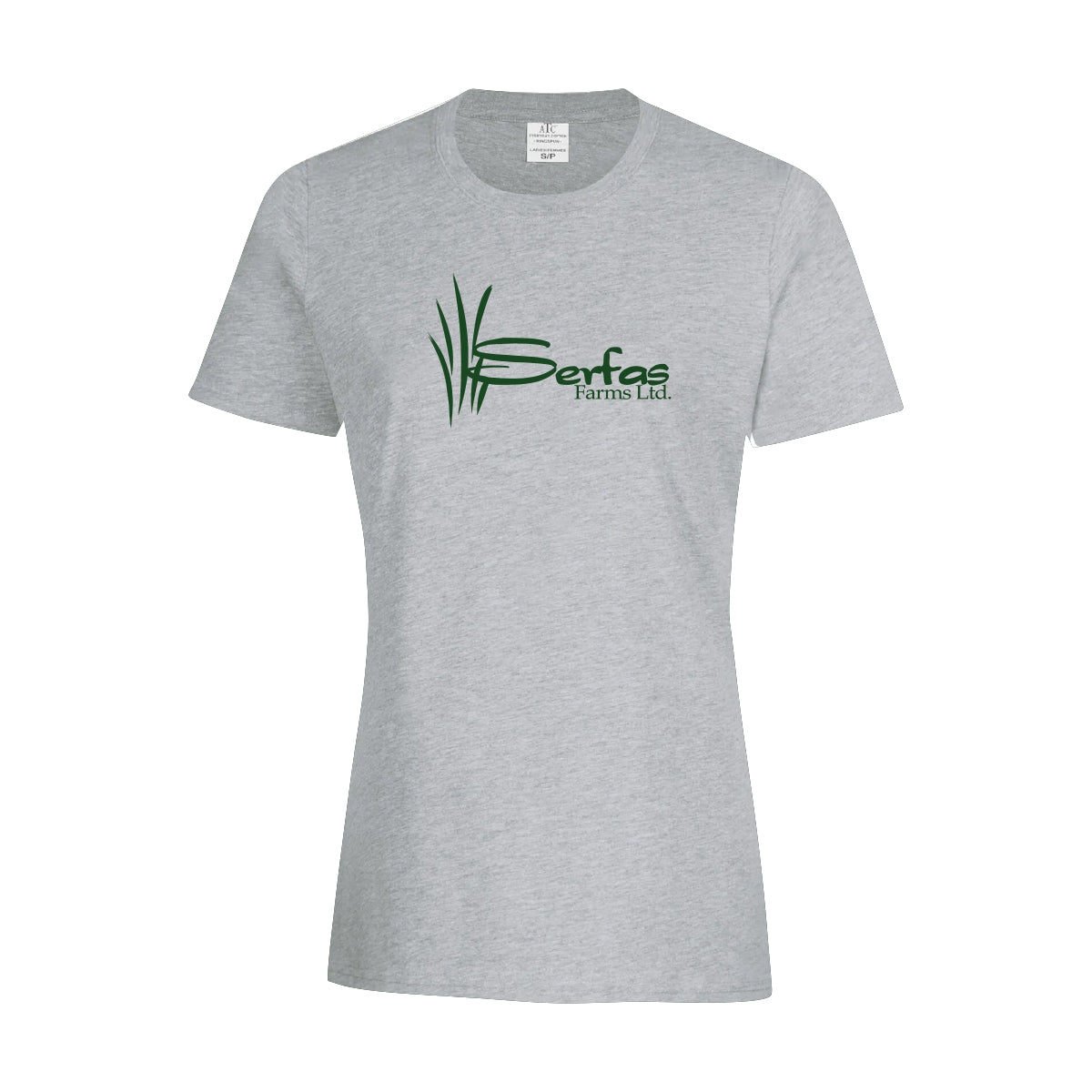 LADIES' RING SPUN COTTON T-SHIRT - ATC2000L - SERFAS FARMS - HP