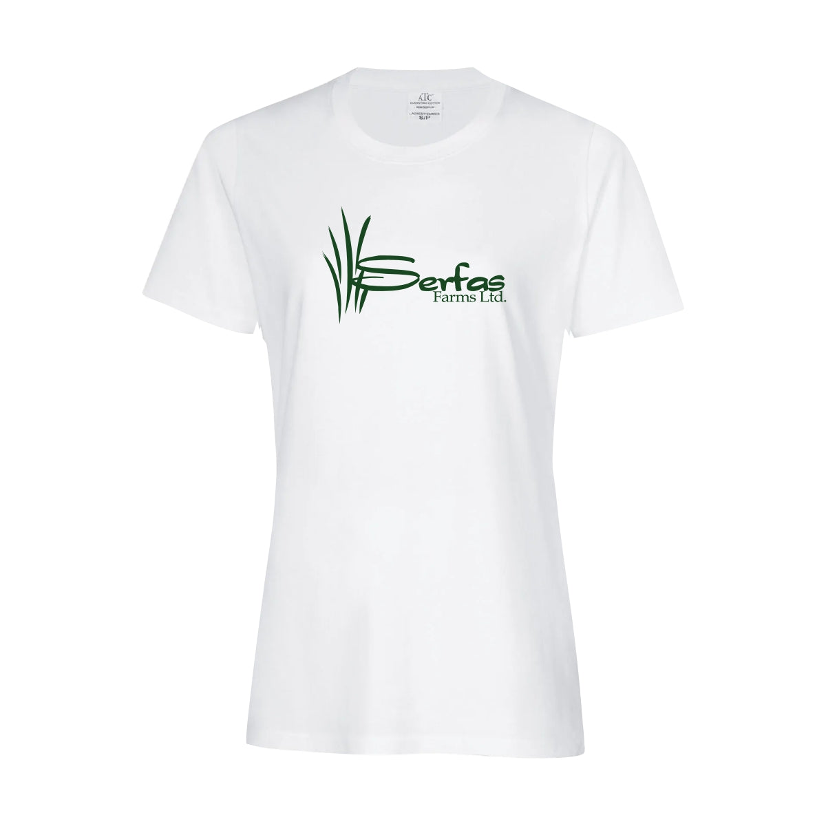 LADIES' RING SPUN COTTON T-SHIRT - ATC2000L - SERFAS FARMS - HP