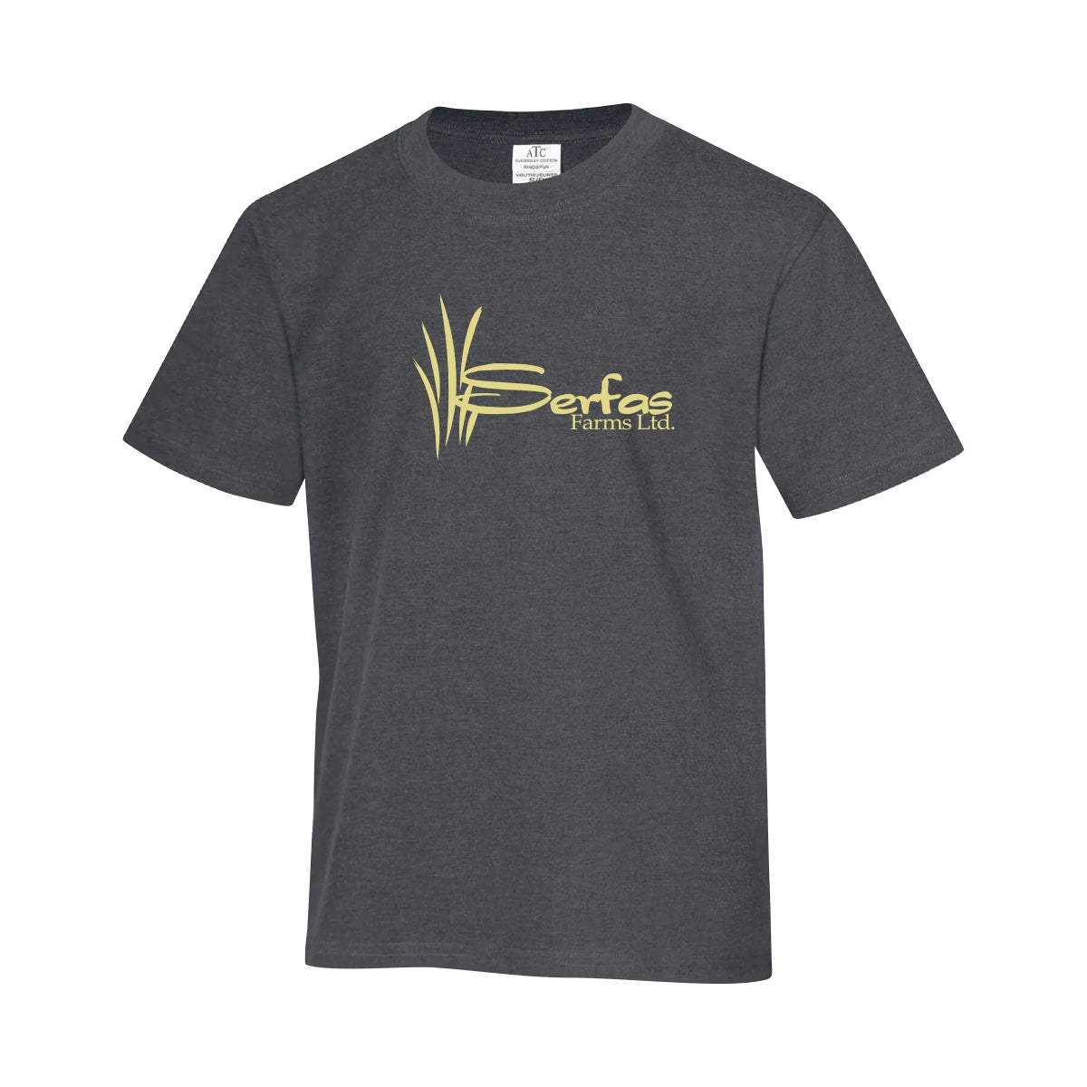 YOUTH RING SPUN COTTON T-SHIRT - ATC2000Y - SERFAS FARMS - HP