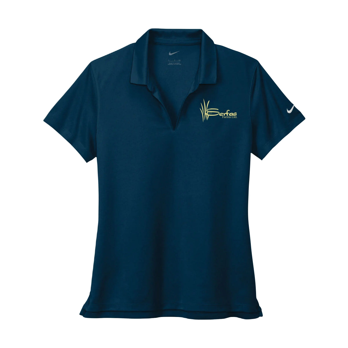 LADIES' NIKE Dri-FIT MICRO PIQUE 2.0 POLO - NKDC1991 - SERFAS FARMS - HP