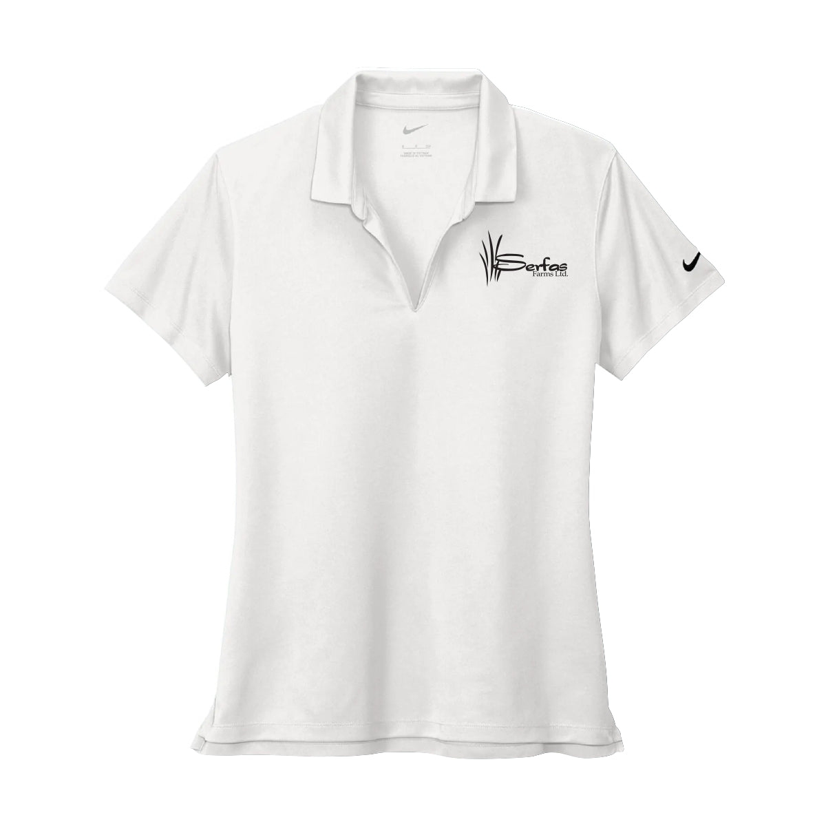 LADIES' NIKE Dri-FIT MICRO PIQUE 2.0 POLO - NKDC1991 - SERFAS FARMS - HP
