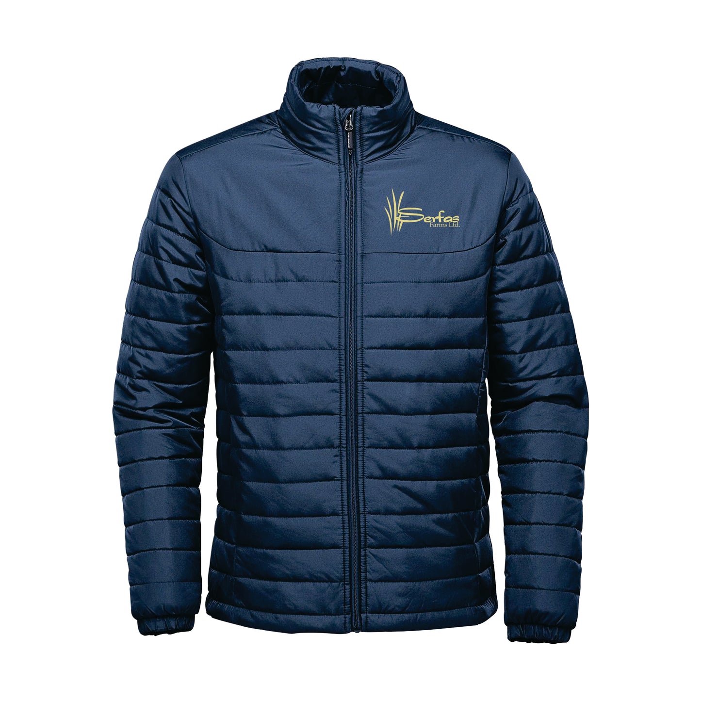 MEN'S NAUTILUS QUILTED JACKET - QX-1 - SERFAS FARMS - EMB