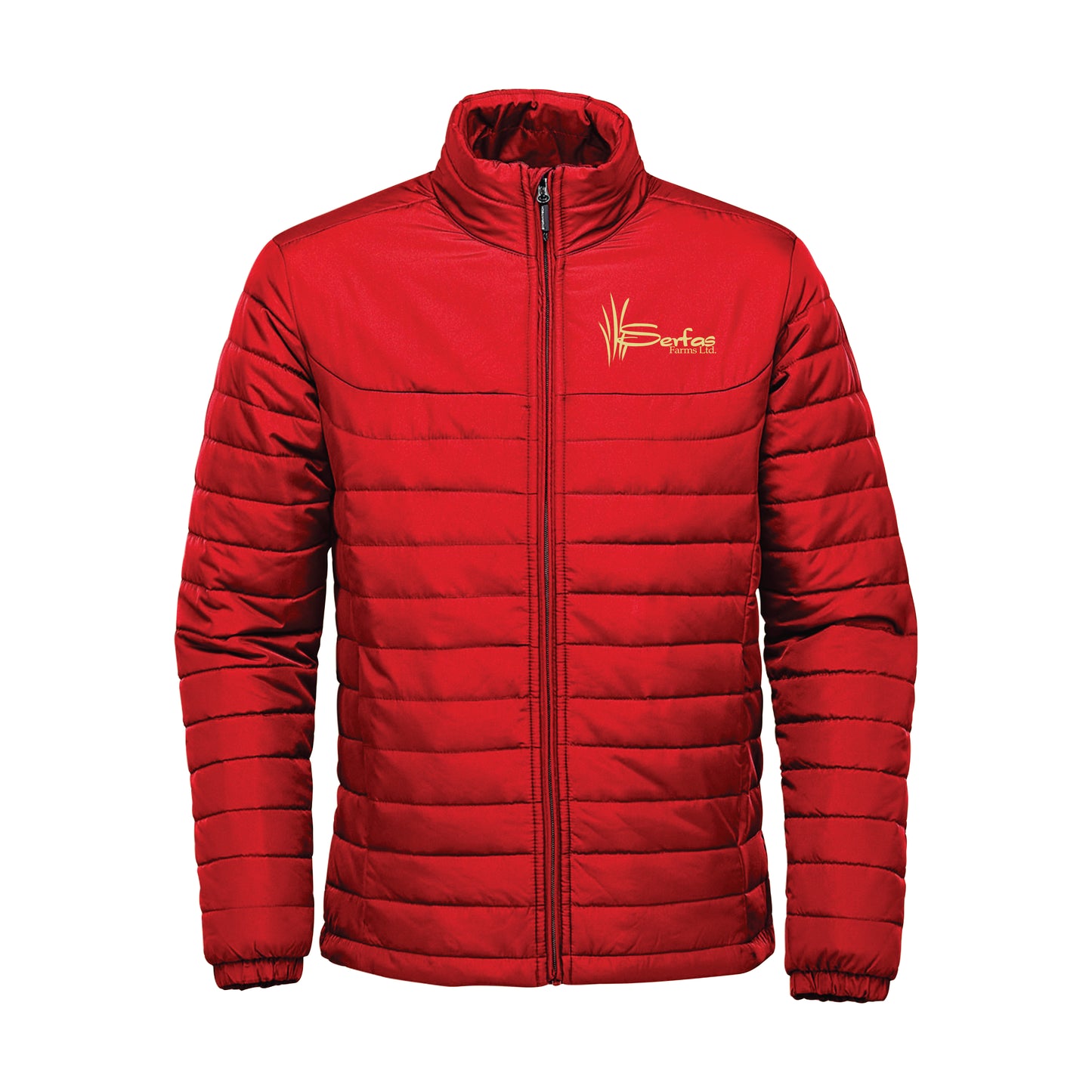 MEN'S NAUTILUS QUILTED JACKET - QX-1 - SERFAS FARMS - EMB