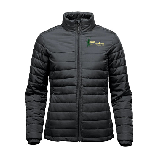 WOMEN'S NAUTILUS QUILTED JACKET - QX-1W - SERFAS FARMS - EMB