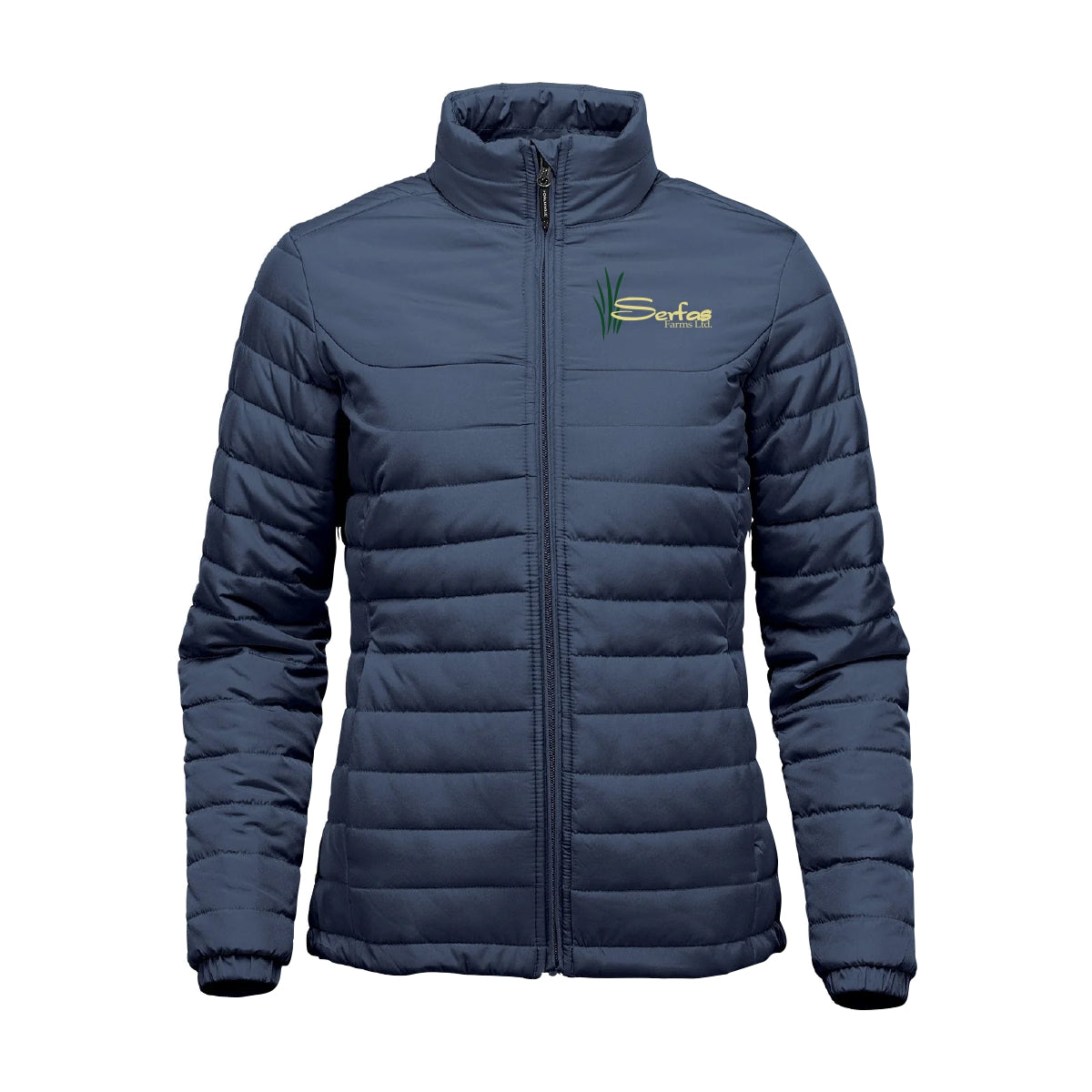 WOMEN'S NAUTILUS QUILTED JACKET - QX-1W - SERFAS FARMS - EMB