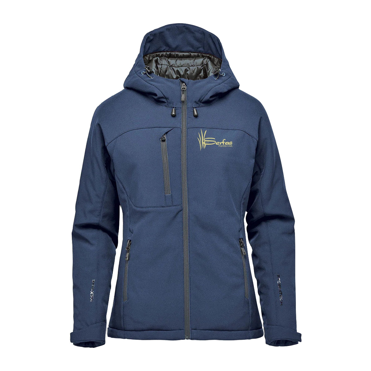 WOMEN'S ORBITER INSULATED SOFTSHELL - KSX-1W - SERFAS FARMS - EMB