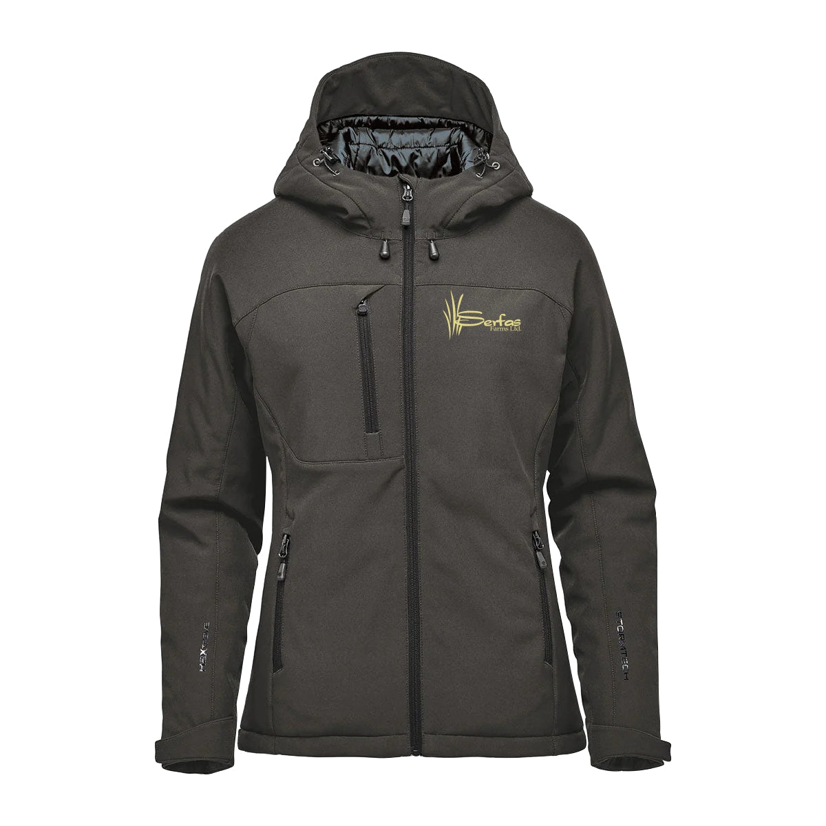 WOMEN'S ORBITER INSULATED SOFTSHELL - KSX-1W - SERFAS FARMS - EMB