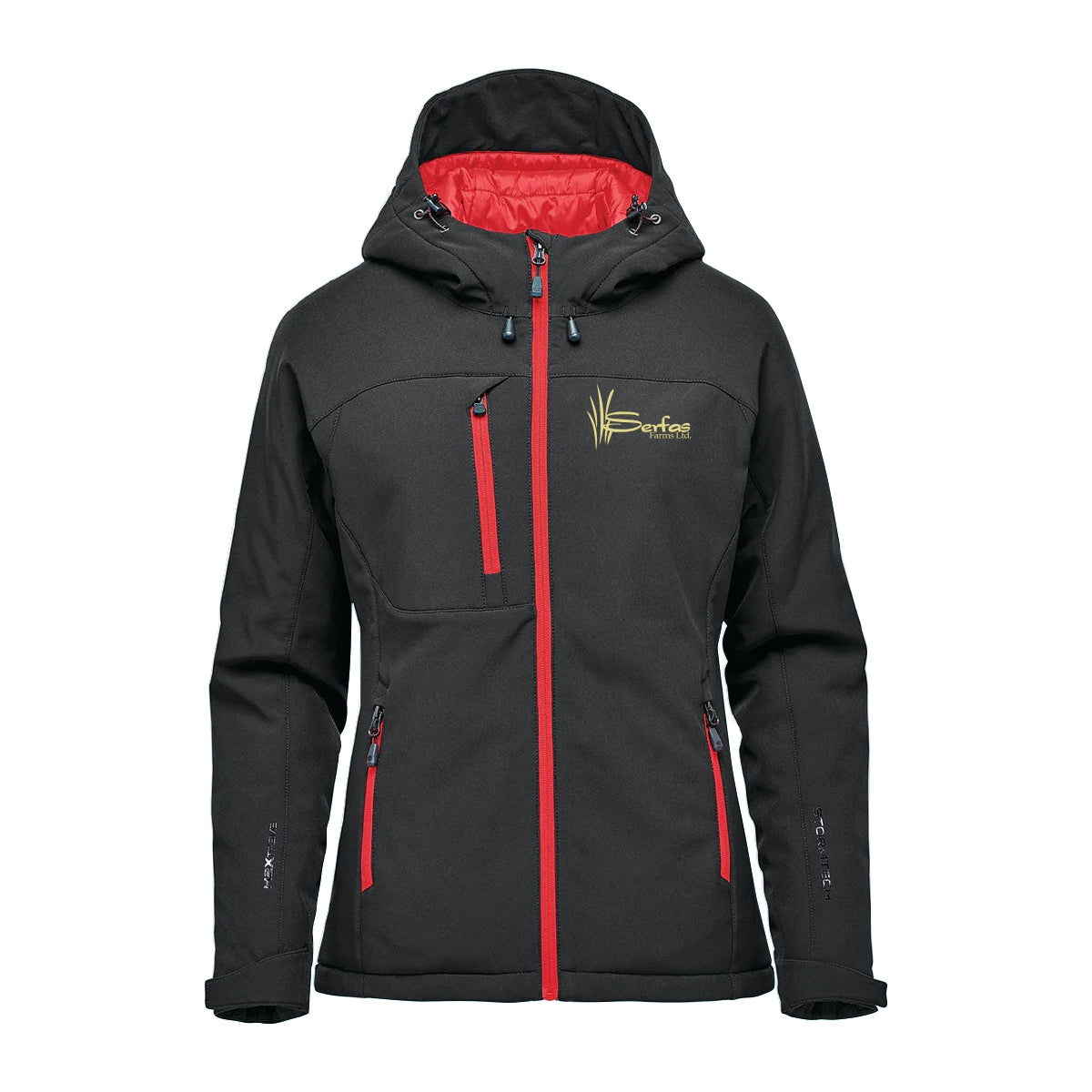 WOMEN'S ORBITER INSULATED SOFTSHELL - KSX-1W - SERFAS FARMS - EMB