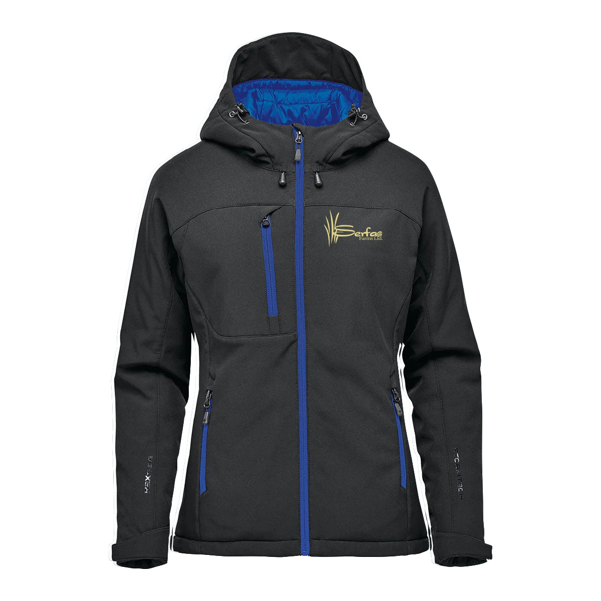 WOMEN'S ORBITER INSULATED SOFTSHELL - KSX-1W - SERFAS FARMS - EMB