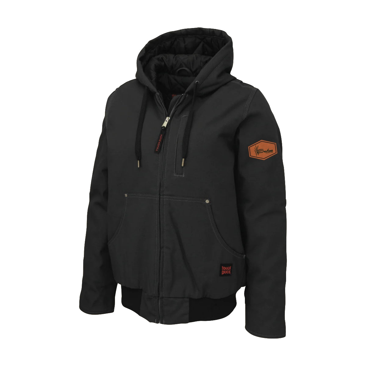 WOMEN'S TOUGH DUCK BOMBER JACKET - WJ32 - SERFAS FARMS - PATCH