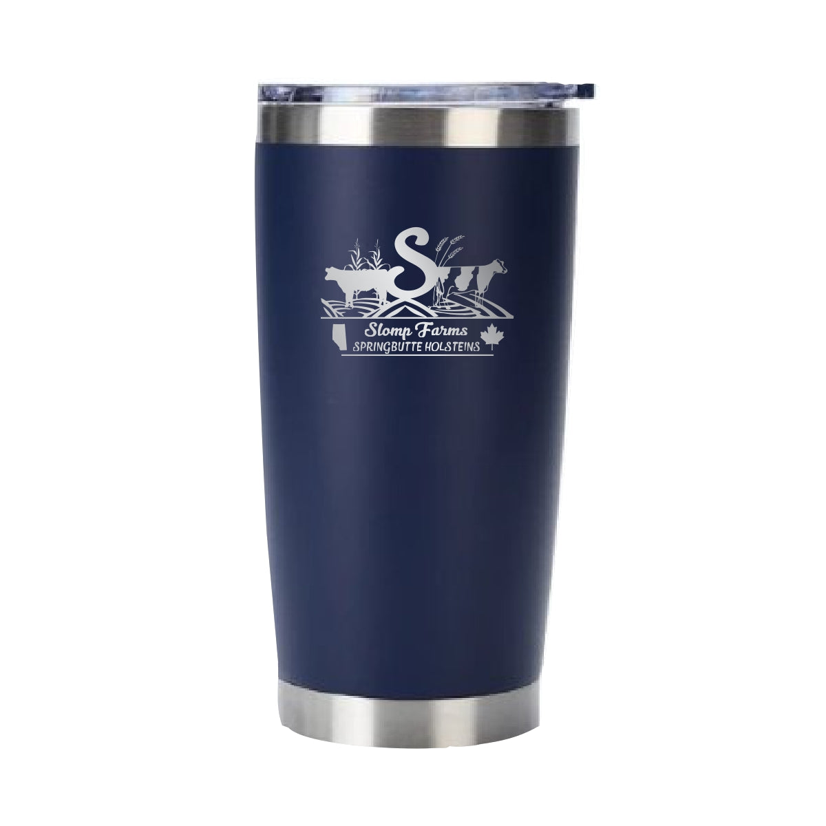 20oz. TRAVEL MUG - SLOMP FARMS - LASER ENGRAVE