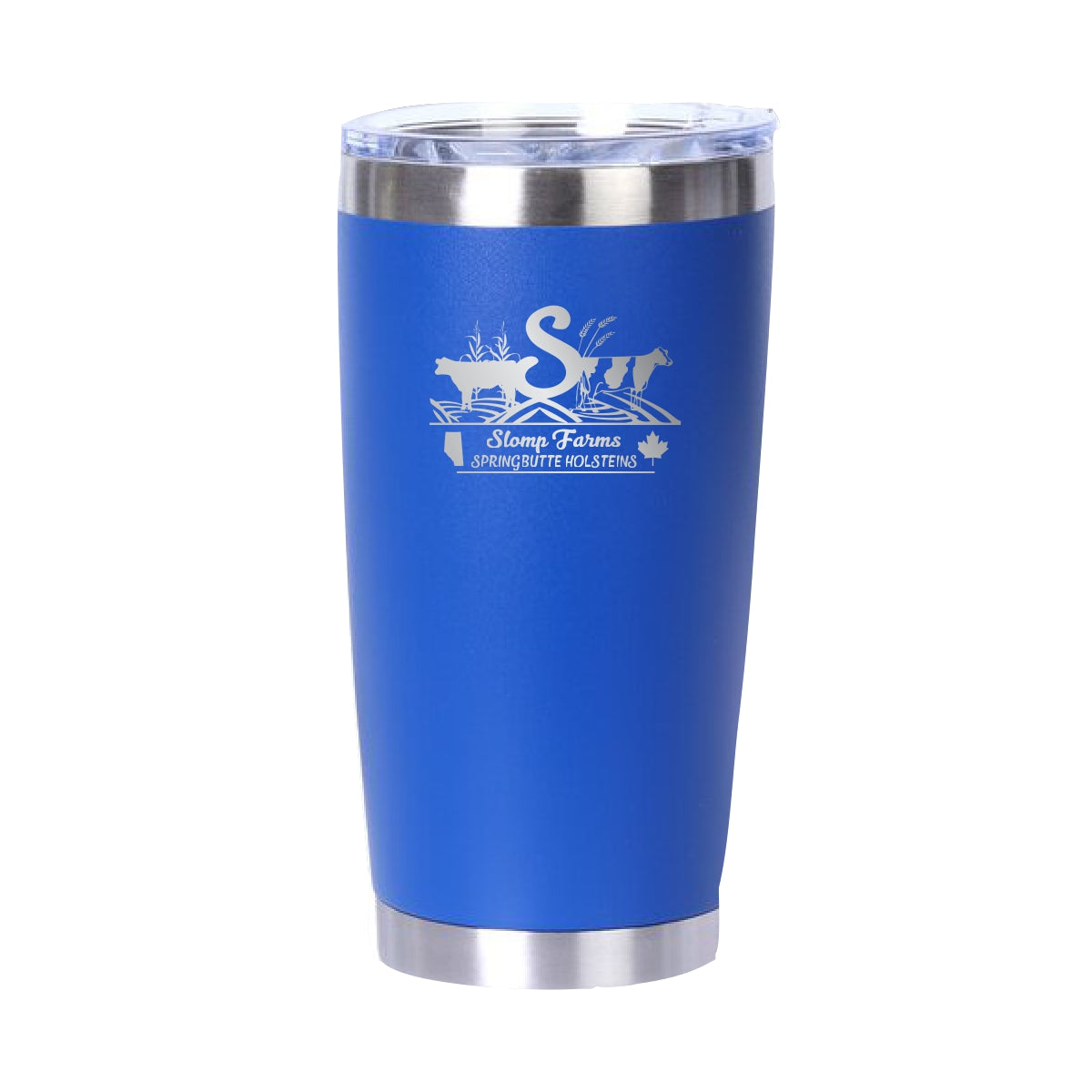 20oz. TRAVEL MUG - SLOMP FARMS - LASER ENGRAVE