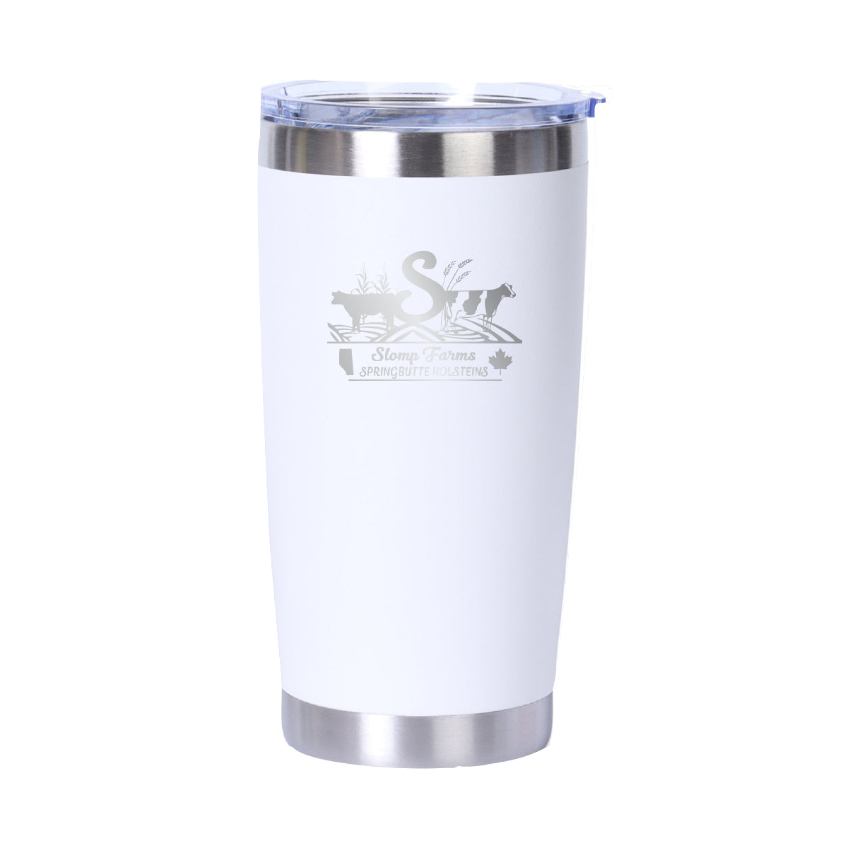 20oz. TRAVEL MUG - SLOMP FARMS - LASER ENGRAVE