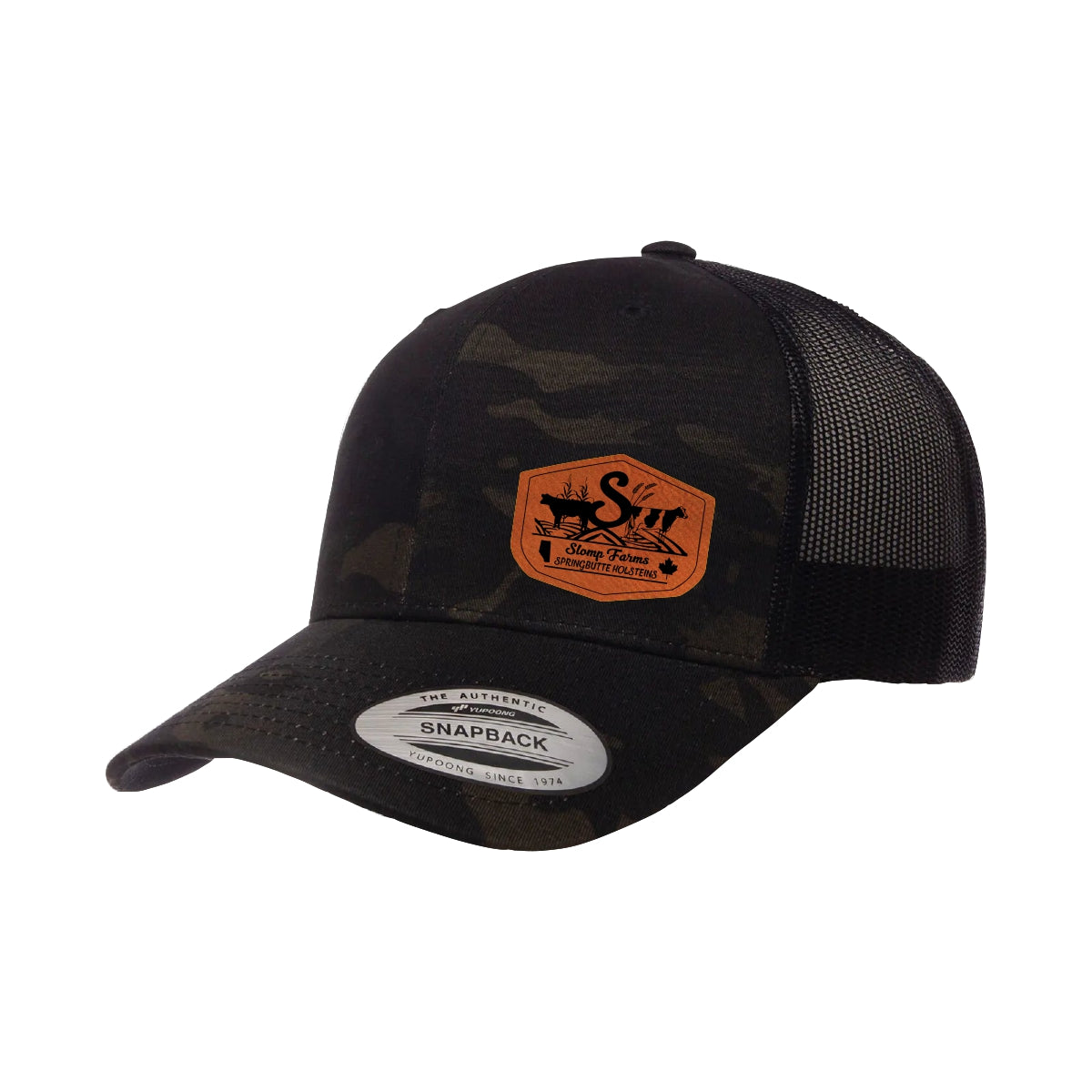 YP CLASSICS RETRO TURCKER CAP - 6606 - SLOMP FARMS - PATCH