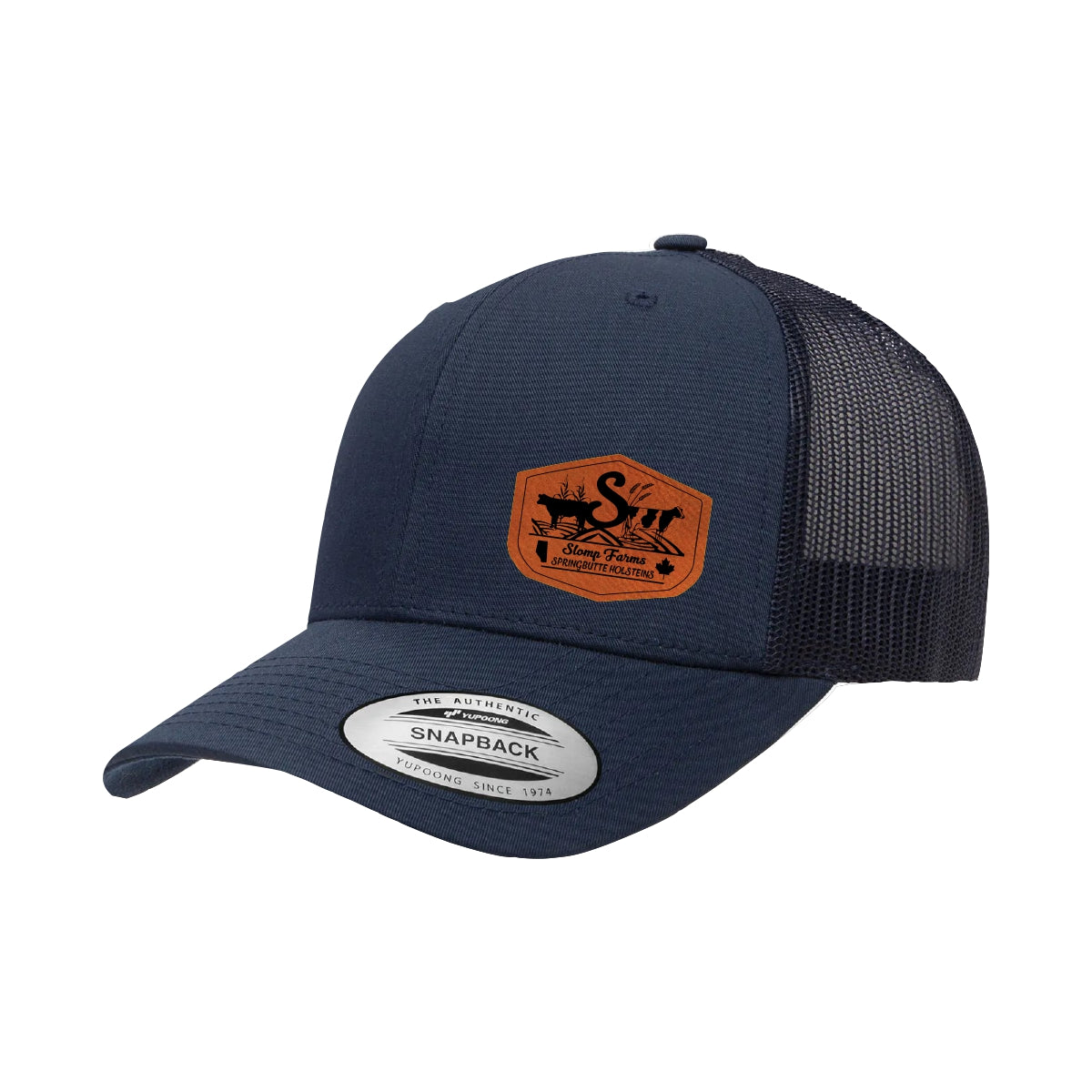 YP CLASSICS RETRO TURCKER CAP - 6606 - SLOMP FARMS - PATCH