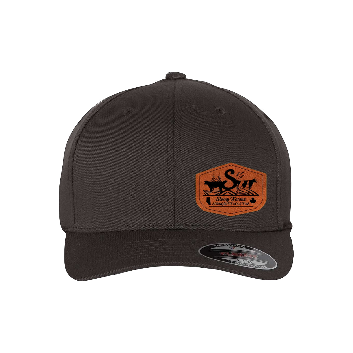 FLEXFIT COTTON BLEND CAP - 6277 - SLOMP FARMS - PATCH