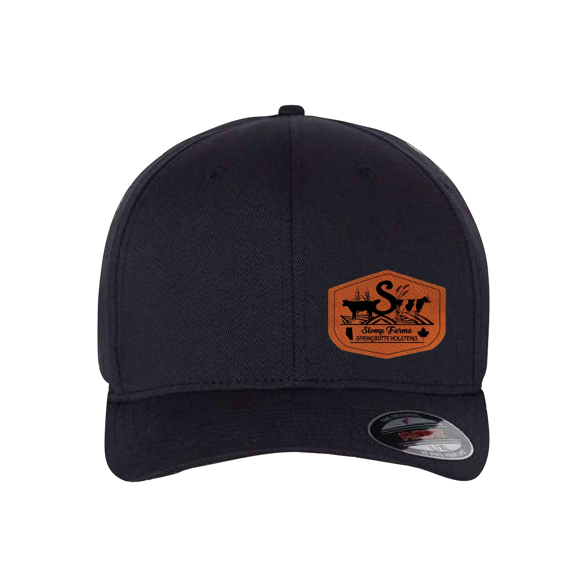 FLEXFIT COTTON BLEND CAP - 6277 - SLOMP FARMS - PATCH
