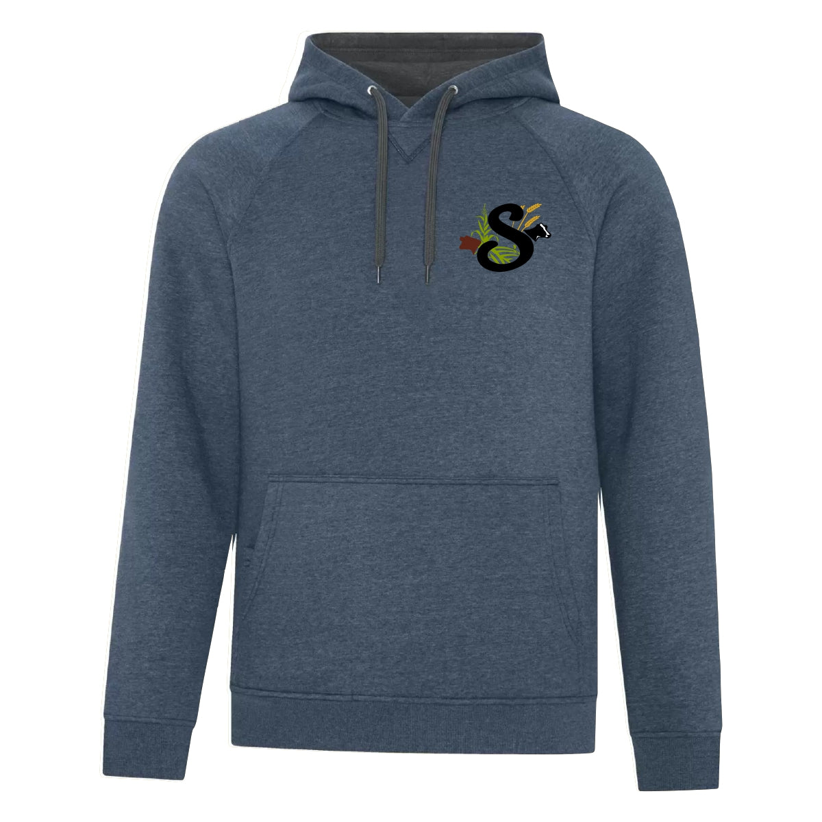 UNISEX VINTAGE HOODIE - F2045 - SLOMP FARMS - EMB