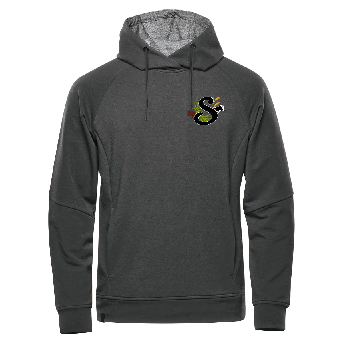 MEN'S DOCKYARD PERFORMANCE HOODY - CFH-3 - SLOMP FARMS - EMB