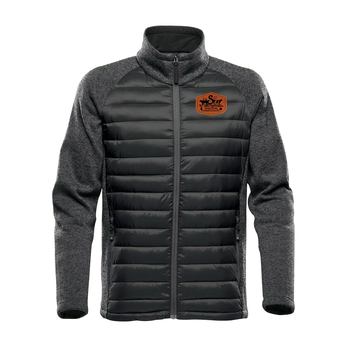 MEN'S NARVIK HYBRID JACKET - BRX-1 - SLOMP FARMS - PATCH