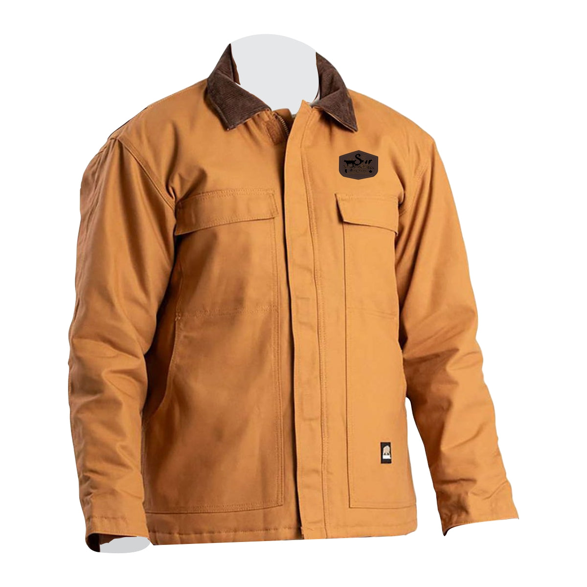 MEN'S BERNE HERITAGE CHORE JACKET - CH416 - SLOMP FARMS - PATCH
