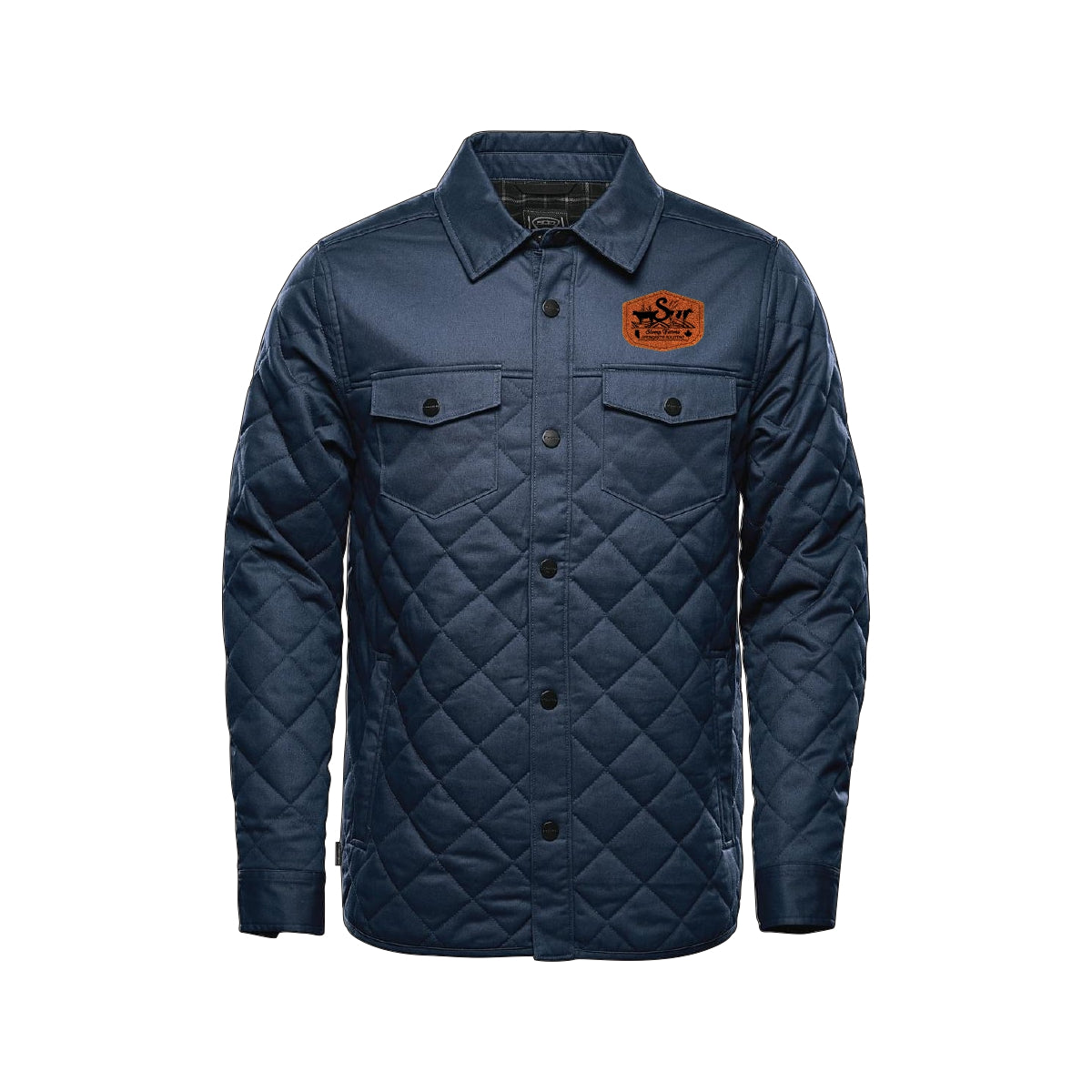 MEN'S BUSHWICK QUILTED JACKET - BXQ-1 - SLOMP FARMS - PATCH