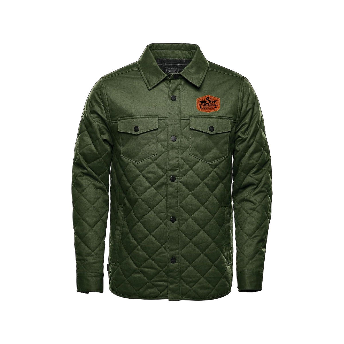 MEN'S BUSHWICK QUILTED JACKET - BXQ-1 - SLOMP FARMS - PATCH