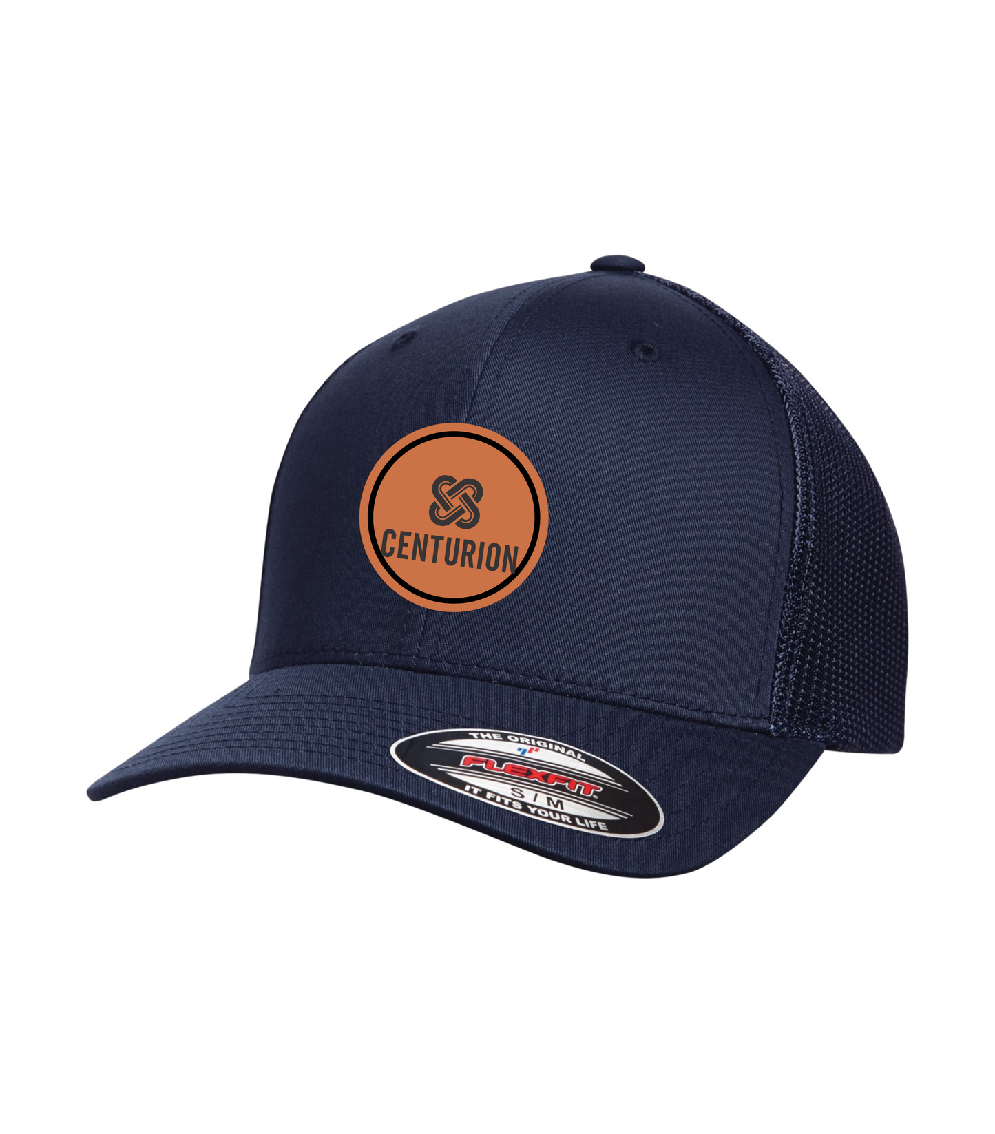 FLEXFIT TRUCKER HAT - ATC6511 - CENTURION - PATCH or EMB