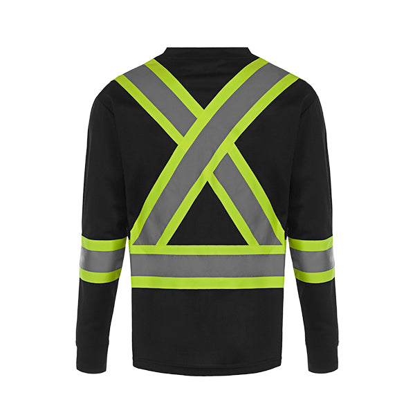 UNISEX LOOKOUT HI-VIS LONG SLEEVE T-SHIRT - S05970 - SERFAS FARMS - HP