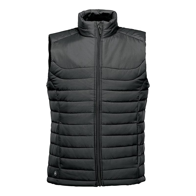 MEN'S NAUTILUS QUILTED VEST - KXV-1 - SERFAS FARMS LOGO - EMB