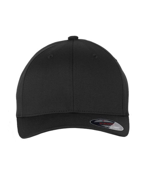 FLEXFIT CURVE BRIM HAT - 6277 - CENTURION LOGO - ROUND LEATHER PATCH L/P