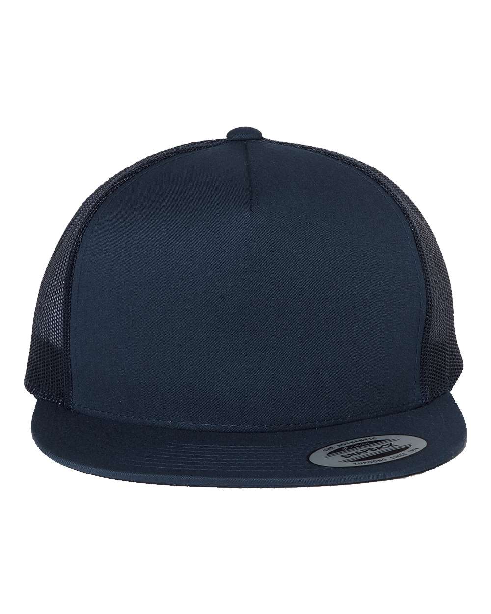 FLAT BRIM - 6006 - CENTURION LOGO - COLOURED RECT. (LRG) PATCH FULL FRONT